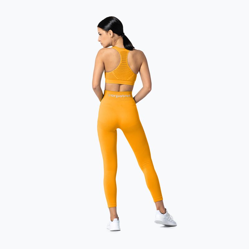 Leggings donna Carpatree Phase Seamless giallo oro 5