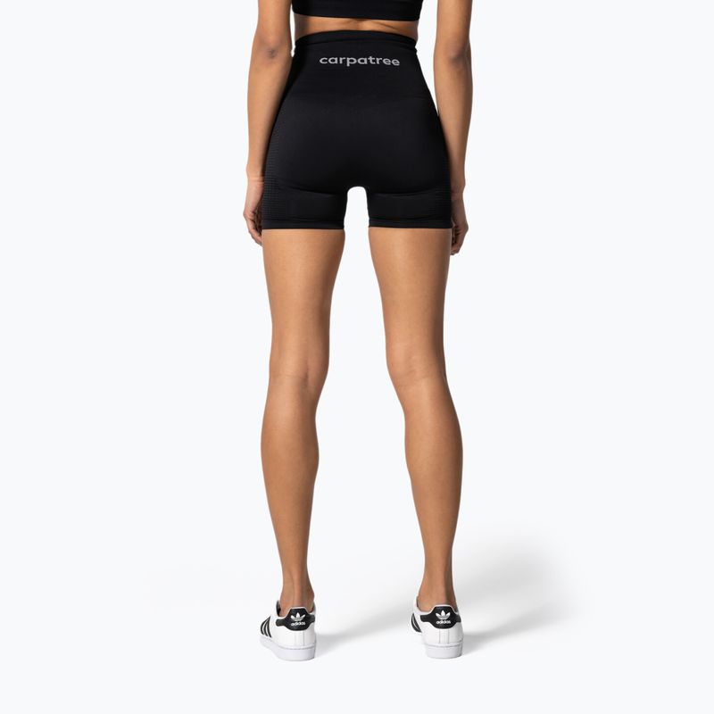 Pantaloncini da donna Carpatree senza cuciture Modello One nero 3