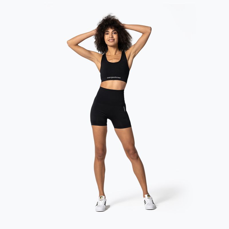 Pantaloncini da donna Carpatree senza cuciture Modello One nero 5