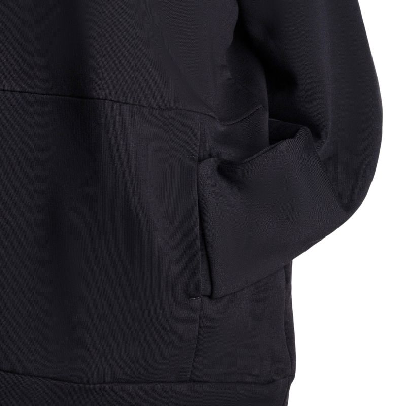 Felpa donna Carpatree Funnel Neck nero 4