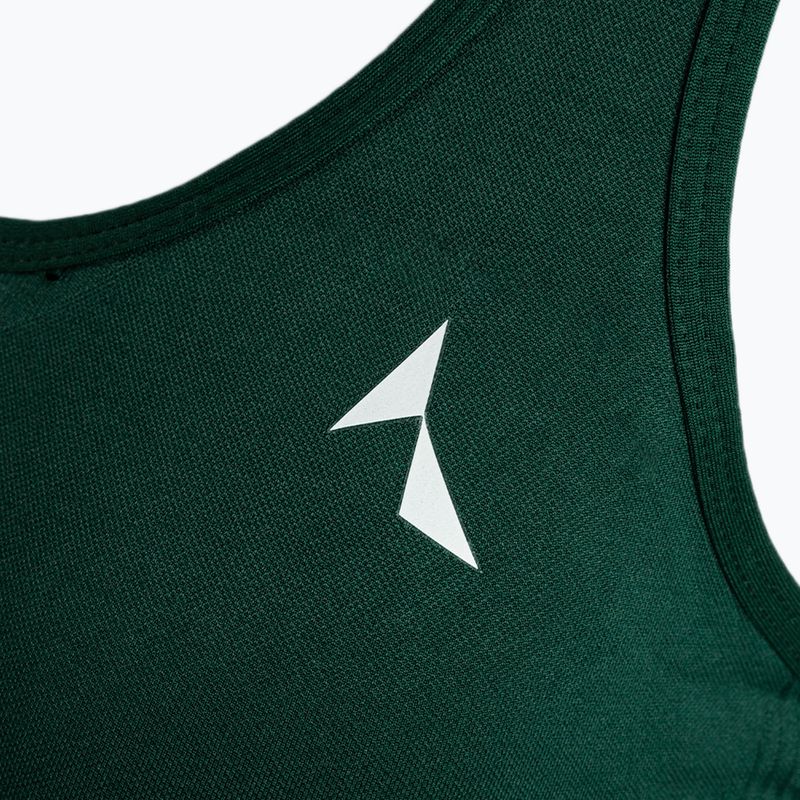 Reggiseno fitness Carpatree Phase Seamless verde bottiglia 3