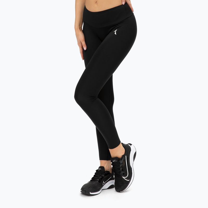 Carpatree Spark Donna Leggings a vita alta nero