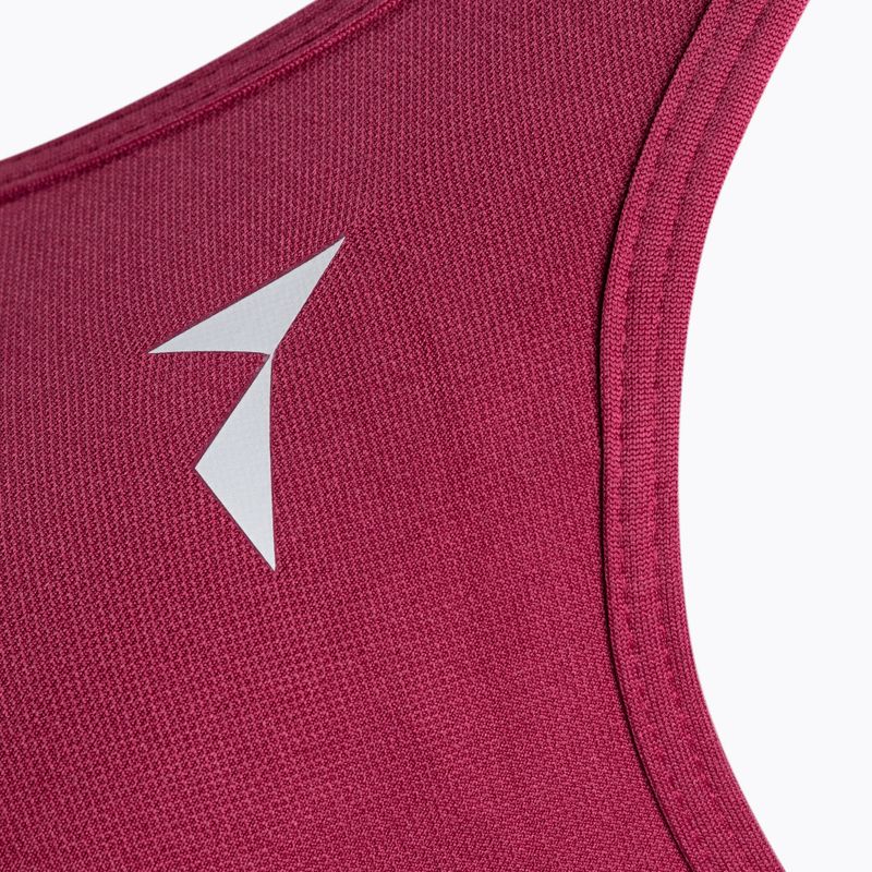 Reggiseno fitness Carpatree Phase Seamless al lampone 3