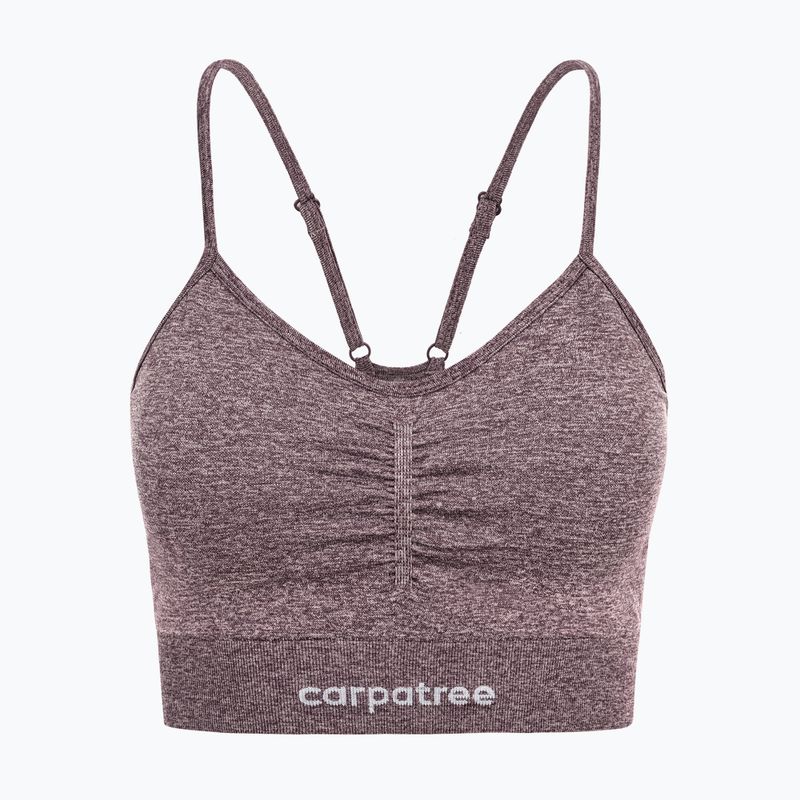 Reggiseno da allenamento Carpatree Allure Seamless marrone melange (pepe mais) 5
