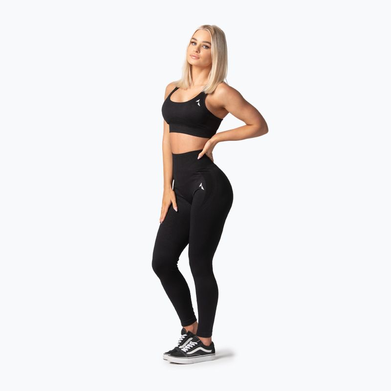 Leggings da allenamento Carpatree Arcade Seamless da donna, nero 3