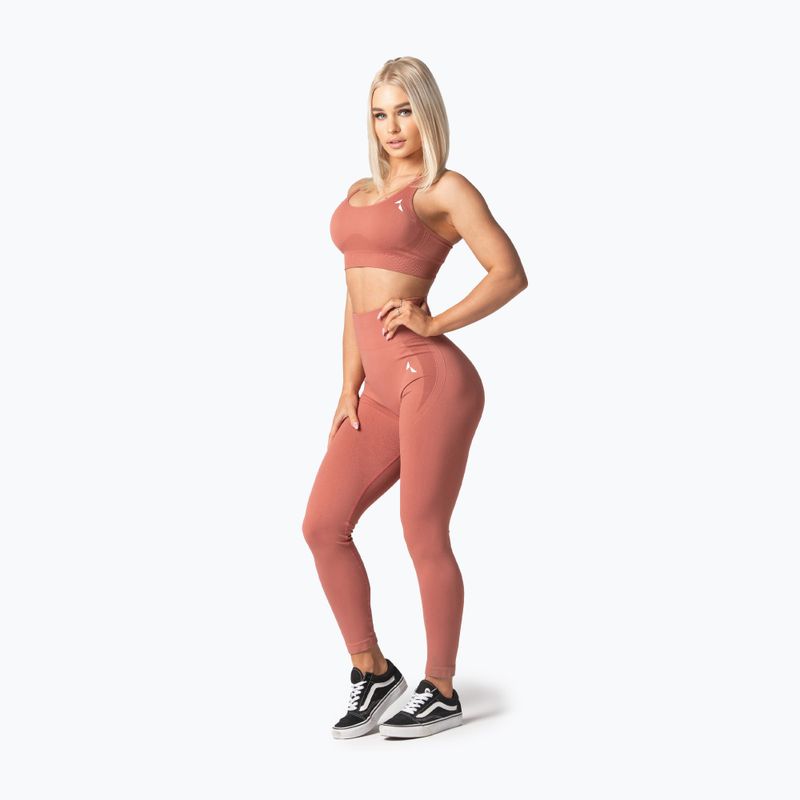Leggings da allenamento da donna Carpatree Arcade Seamless rosa/canyon rose 3