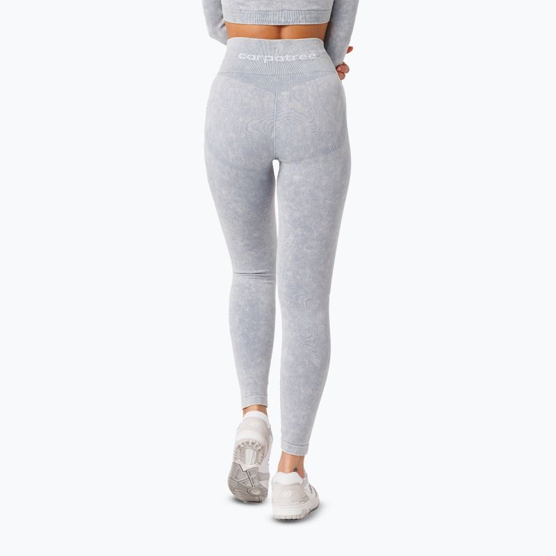Leggings da allenamento donna Carpatree Yasmine Seamless blue stone wash 3