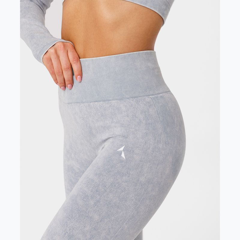 Leggings da allenamento donna Carpatree Yasmine Seamless blue stone wash 6