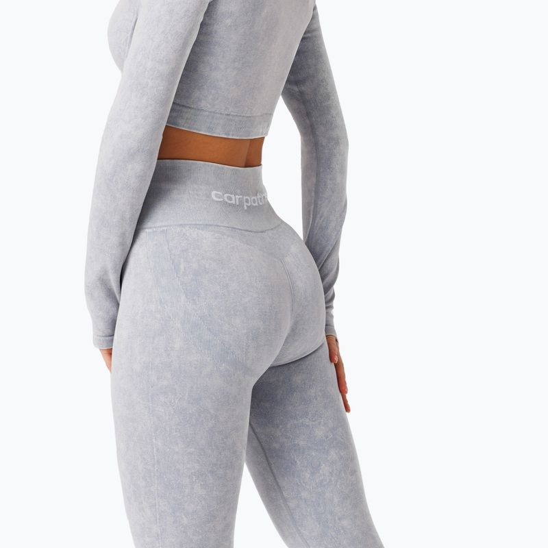 Leggings da allenamento donna Carpatree Yasmine Seamless blue stone wash 7