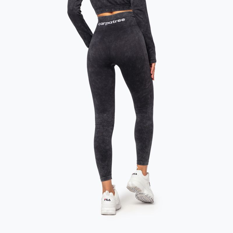 Leggings da allenamento da donna Carpatree Yasmine Seamless nero 3