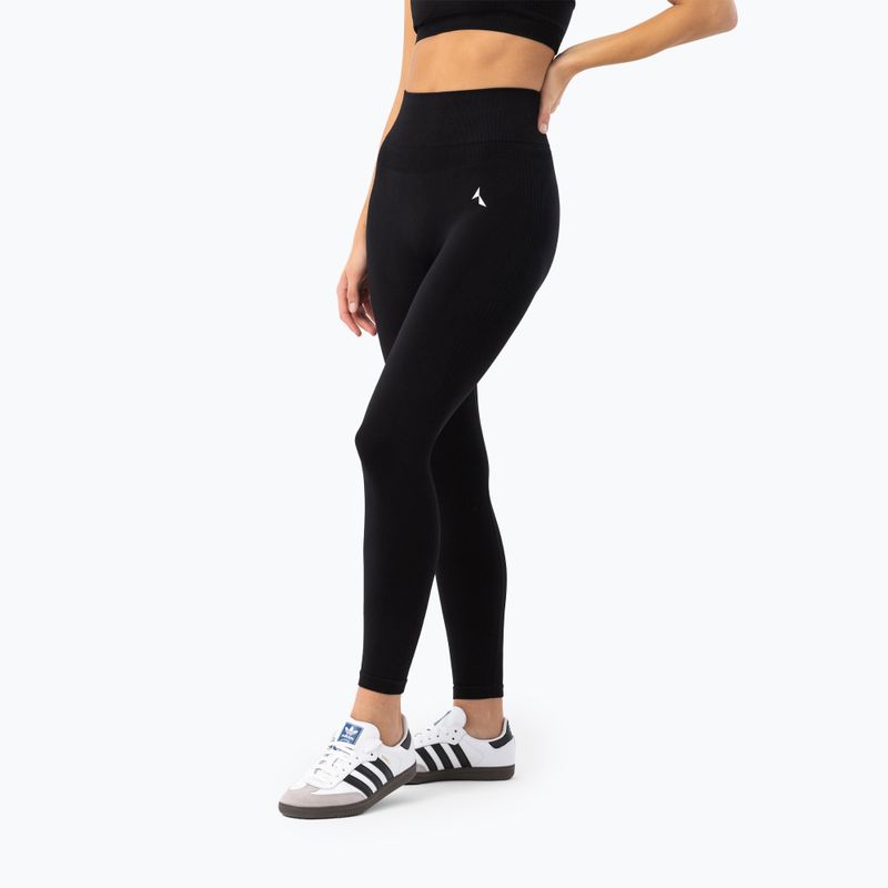 Leggings da allenamento da donna Carpatree Blaze Seamless nero 4