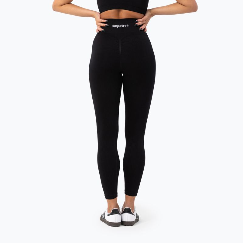 Leggings da allenamento da donna Carpatree Blaze Seamless nero 5