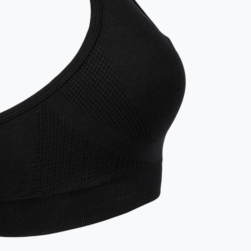 Reggiseno fitness Carpatree Blaze Seamless nero seppia 4