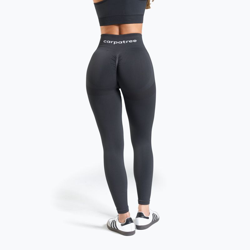 Leggings da allenamento donna Carpatree Allure Seamless titanium grey 4