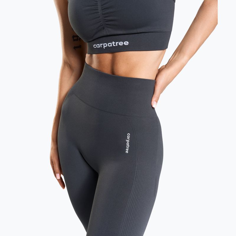 Leggings da allenamento donna Carpatree Allure Seamless titanium grey 8