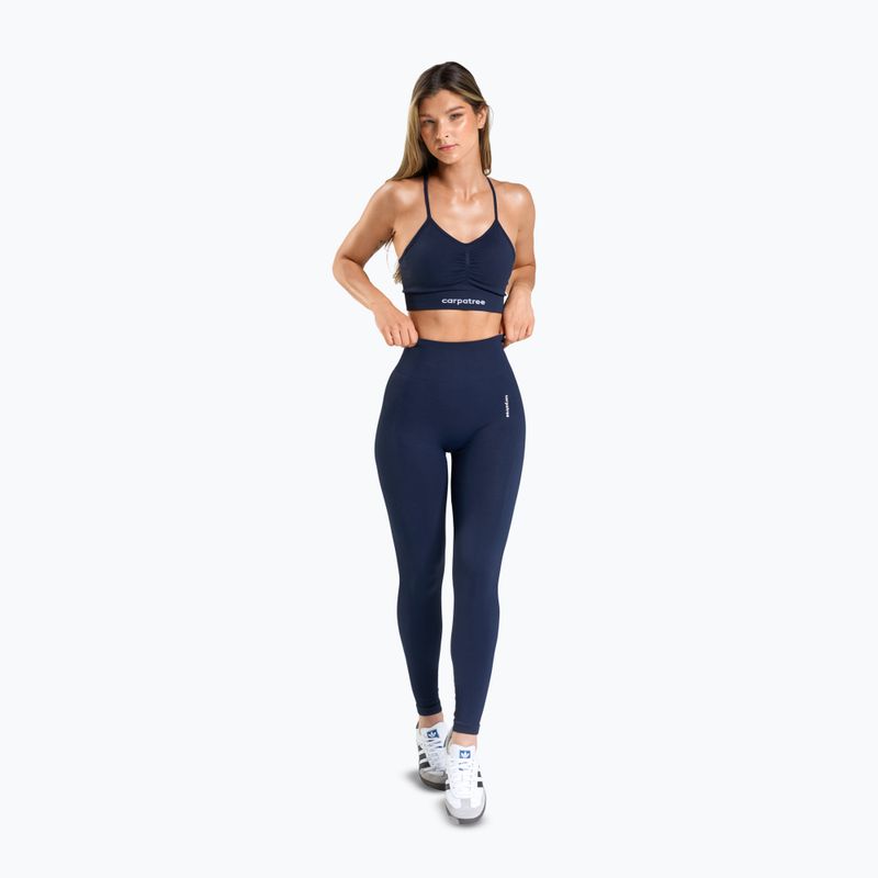 Reggiseno sportivo Carpatree Allure Seamless midnight blue 2