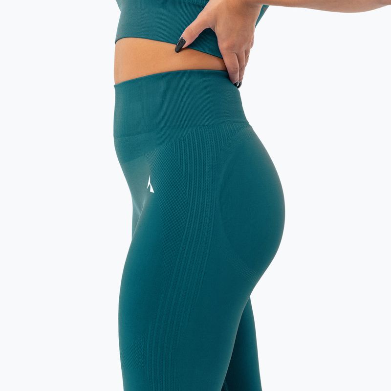 Leggings da allenamento da donna Carpatree Blaze Seamless blu oceano profondo 5