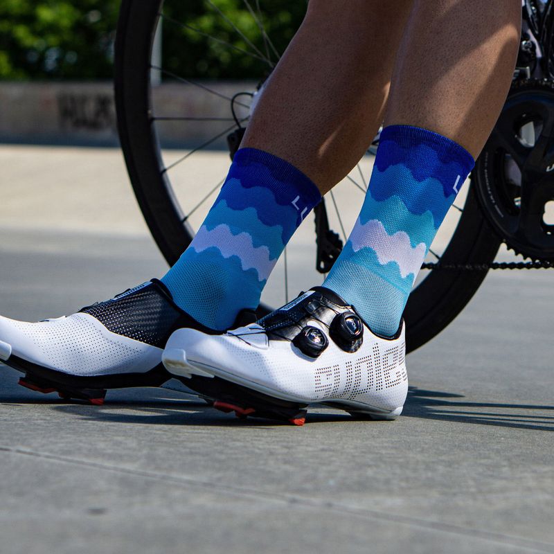 Calze da ciclismo Luxa blu Tenerife 5