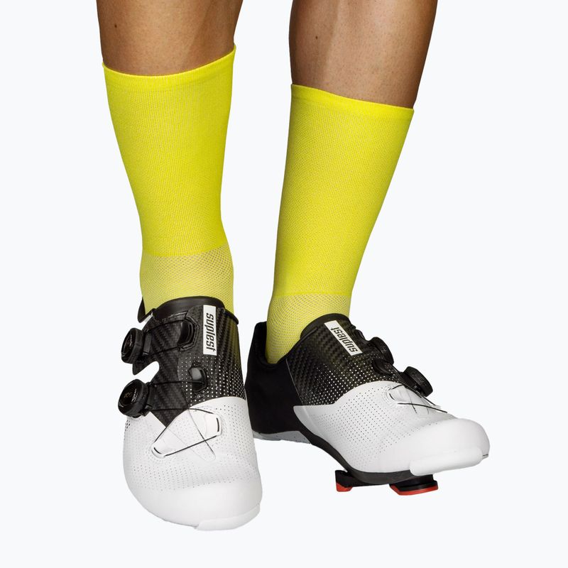 Calze da ciclismo Luxa Classic giallo 2