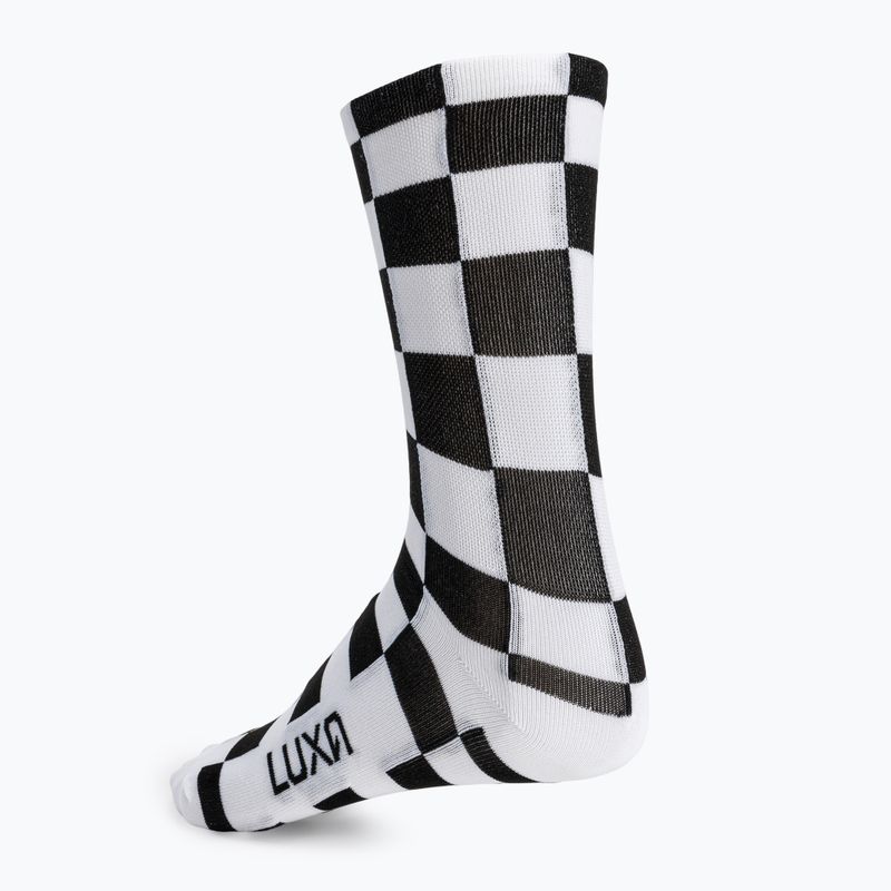 Calzini da ciclismo Luxa Squares neri 3