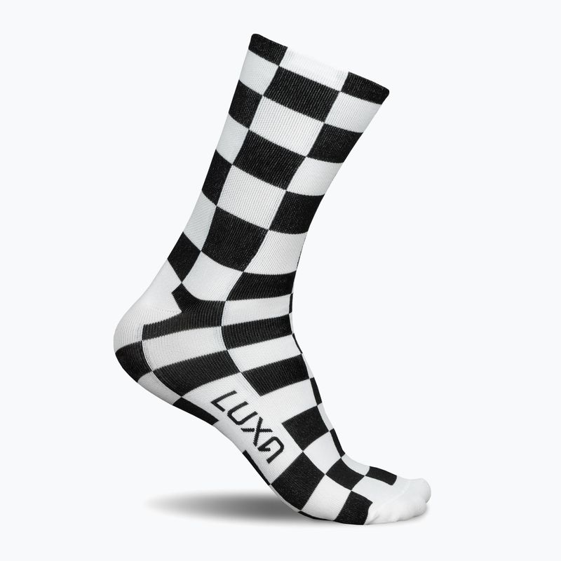 Calzini da ciclismo Luxa Squares neri