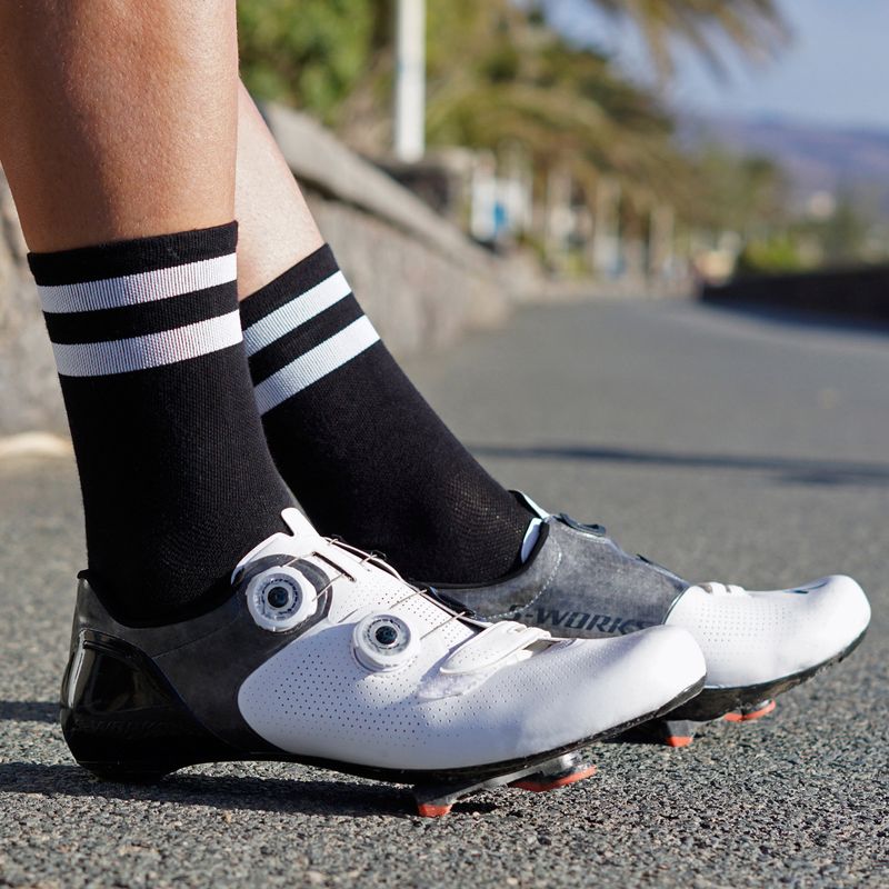 Calze da ciclismo nere Luxa Night 5