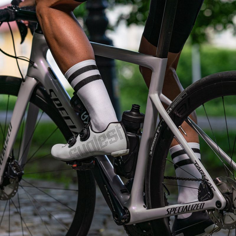 Calze da ciclismo Luxa Night bianche 6