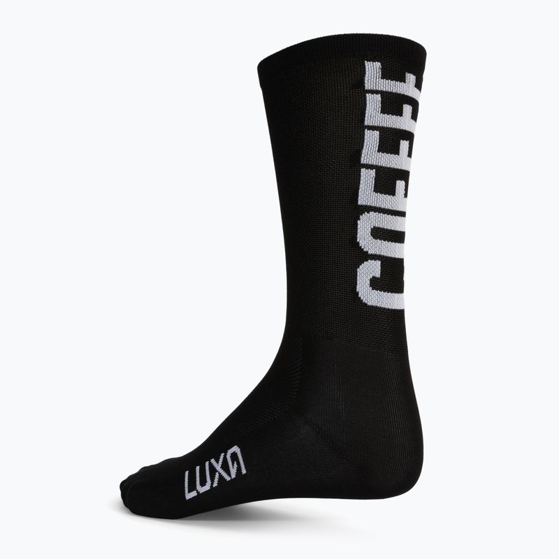 Calze da ciclismo Luxa Coffee Ride nero 4