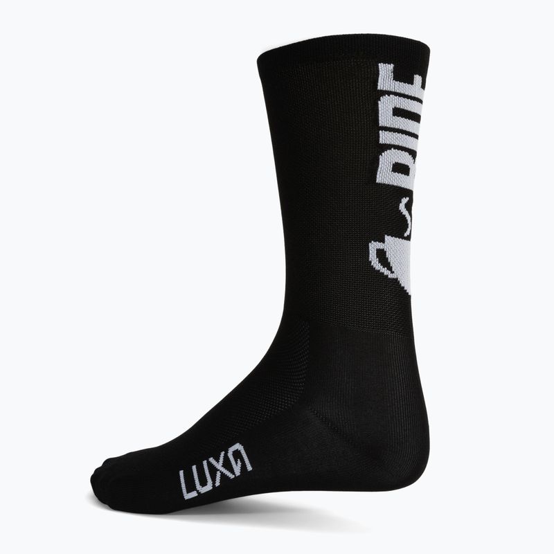 Calze da ciclismo Luxa Coffee Ride nero 5