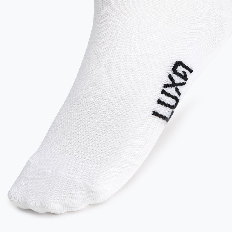 Luxa Born to Climb calze da ciclismo bianche 6