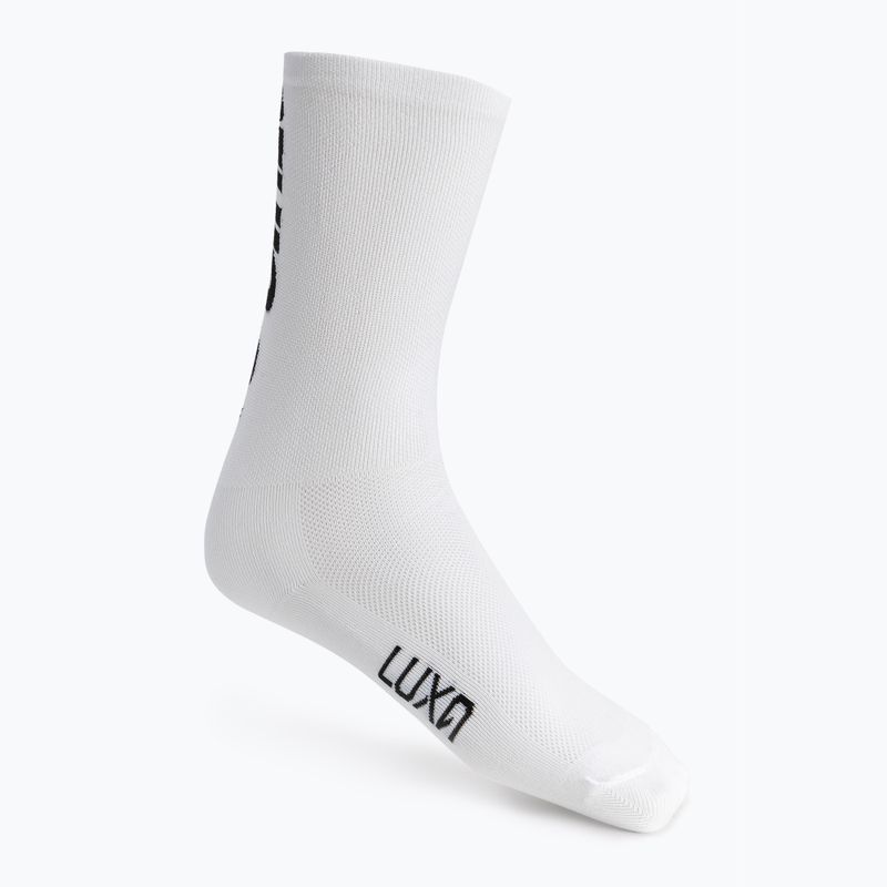 Calze da ciclismo da donna Luxa Girls Power bianco