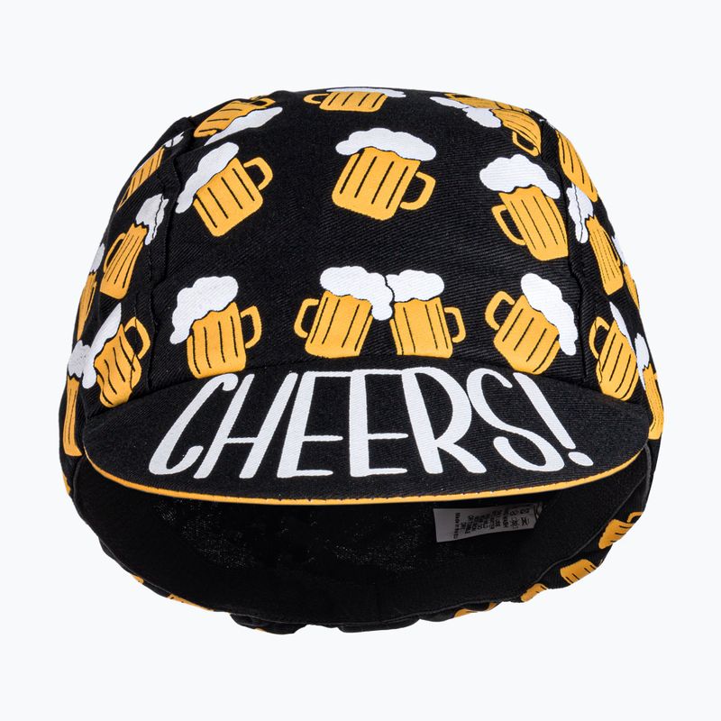 Berretto da ciclismo Luxa Beer Ride nero 3