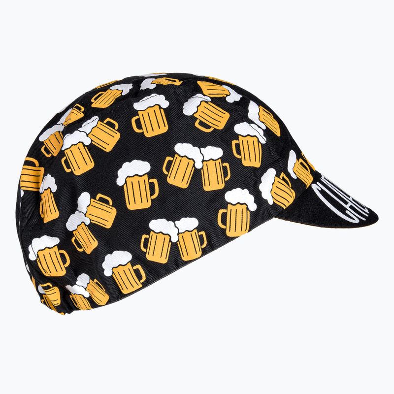 Berretto da ciclismo Luxa Beer Ride nero 4