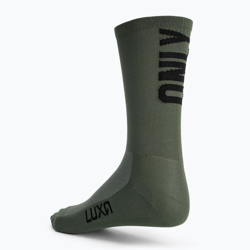 Calze da ciclismo Luxa Only Gravel khaki 4