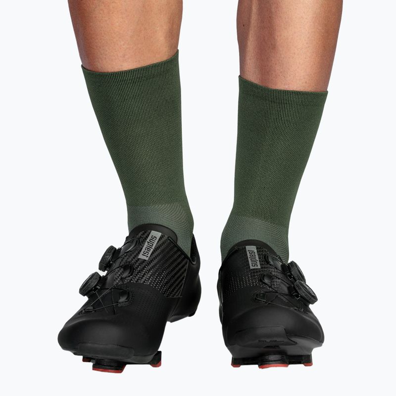 Calze da ciclismo Luxa Only Gravel khaki 3