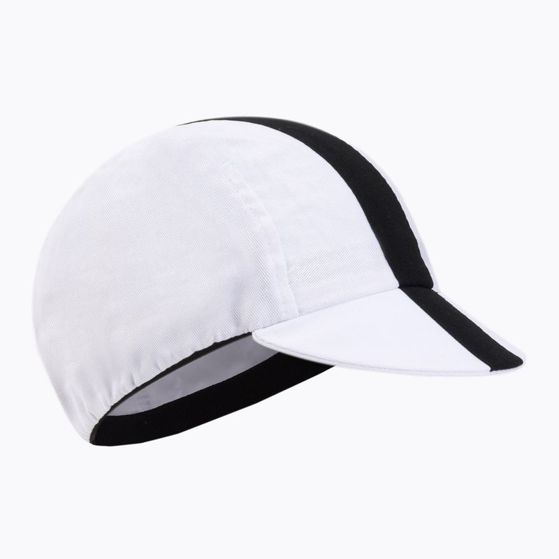 Berretto da ciclismo Luxa Classic Stripe bianco