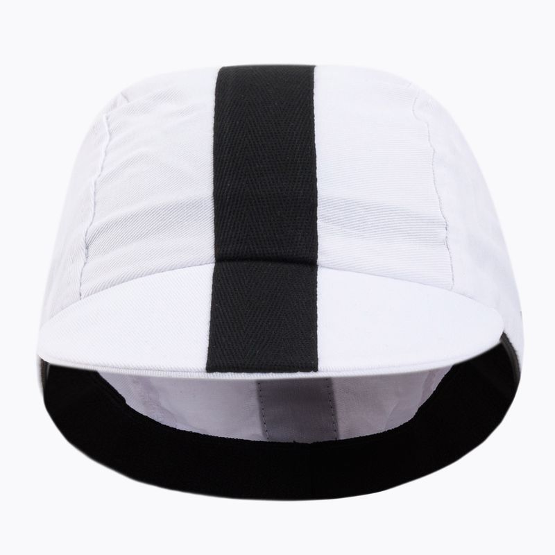 Berretto da ciclismo Luxa Classic Stripe bianco 4