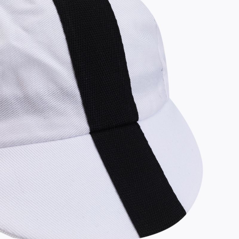 Berretto da ciclismo Luxa Classic Stripe bianco 7