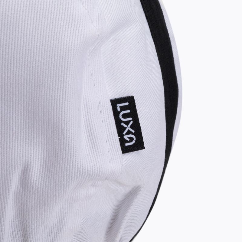 Berretto da ciclismo Luxa Classic Stripe bianco 8
