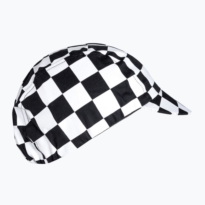 Berretto da ciclismo Luxa Squares bianco/nero 3