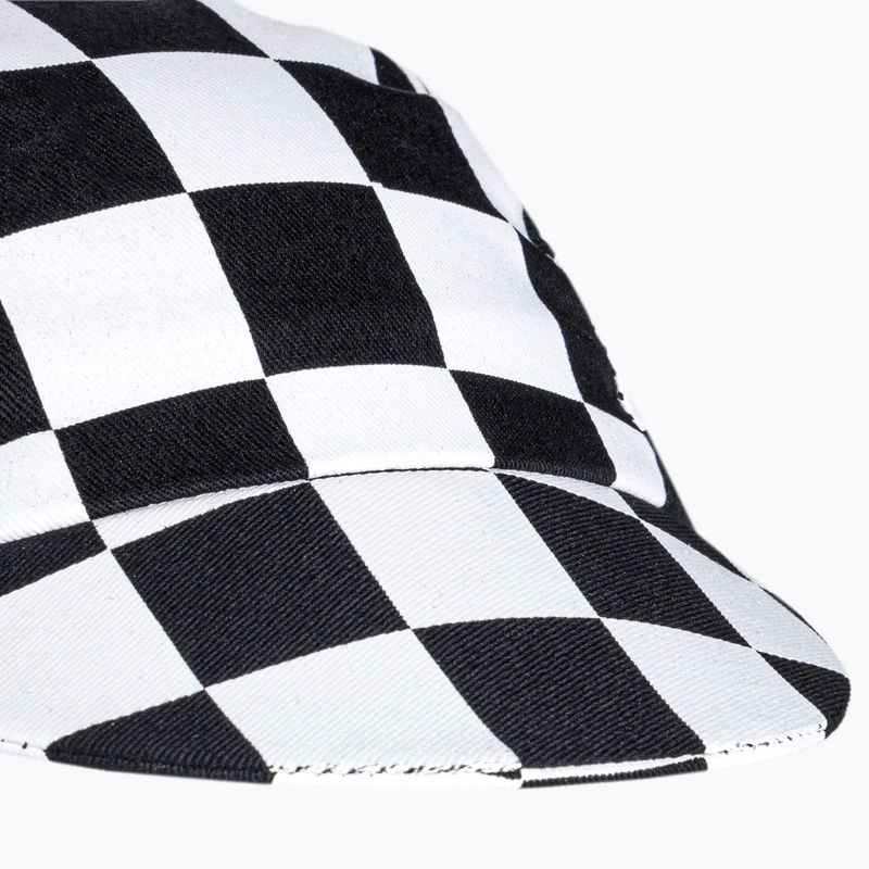 Berretto da ciclismo Luxa Squares bianco/nero 5