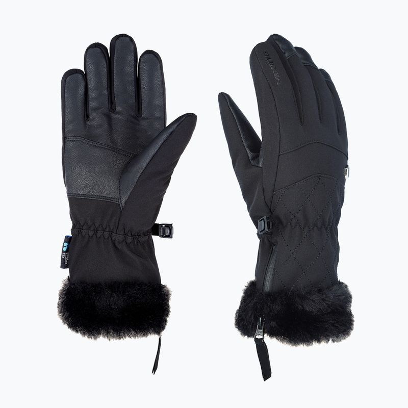 Guanti da sci da donna Viking Meris Ski black