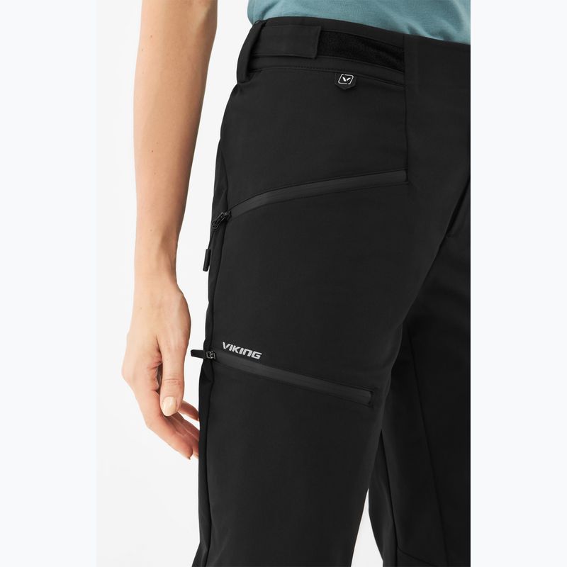 Pantaloni da trekking donna Viking Expander Warm black 6