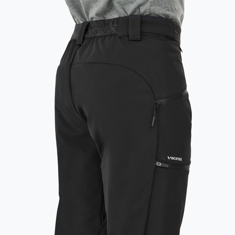 Pantaloni da trekking uomo Viking Expander Warm black 6