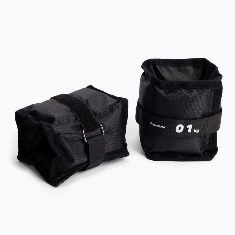 Gipara Fitness 3018 2 pesi per caviglie e polsi da 1 kg