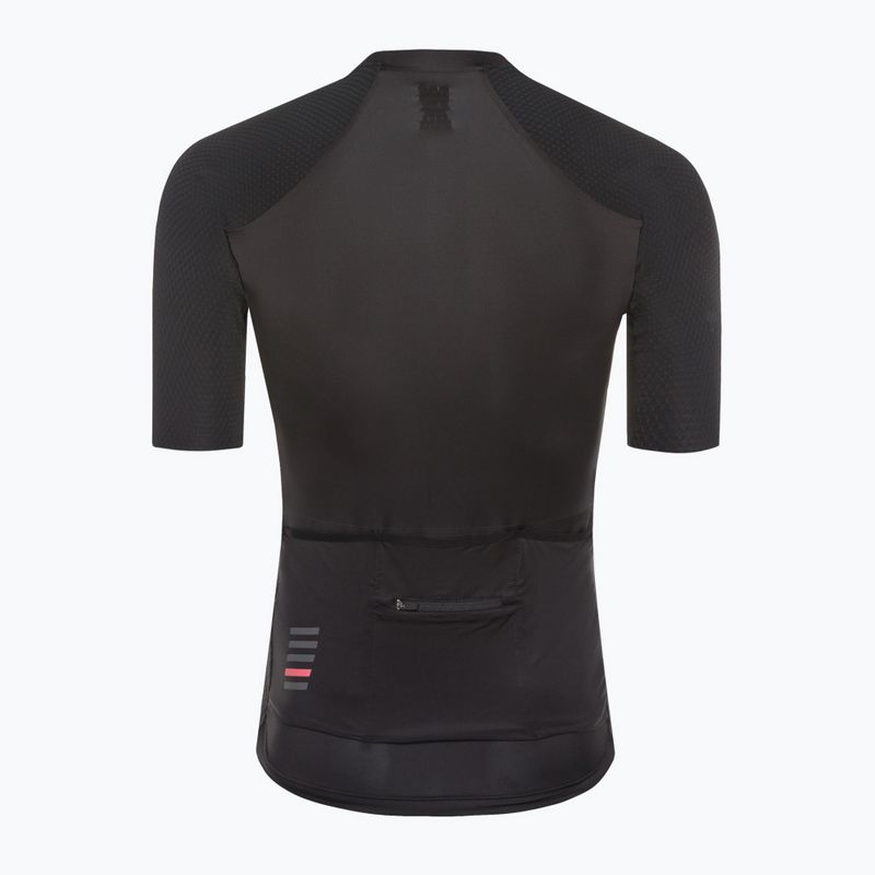 Maglia da ciclismo Quest Racing Aero nera per uomo 2