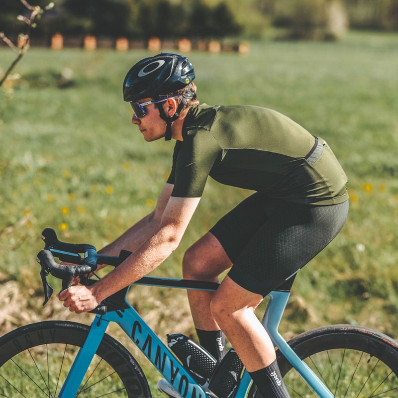 Maglia ciclismo Quest Adventure da uomo verde riffle 2