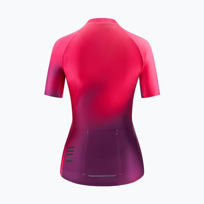 Maglia ciclismo donna Quest Mallet rosa 2