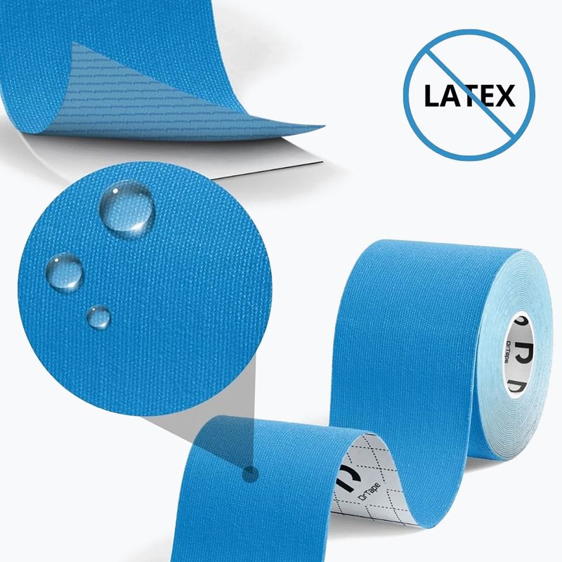 Kinesio tape DrTape Kinesiology Tape blue 3