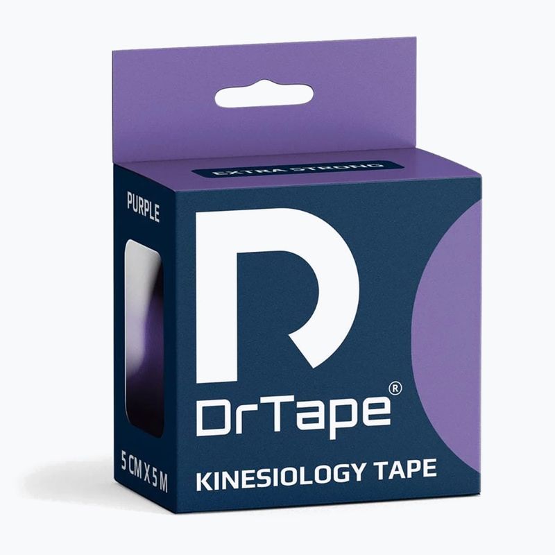 Nastro kinesiologico DrTape Kinesiology Tape purple 4